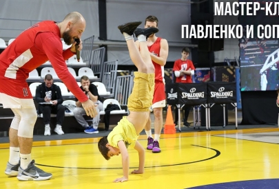 Виктор Павленко и Андрей Сопин провели мастер-класс для детей